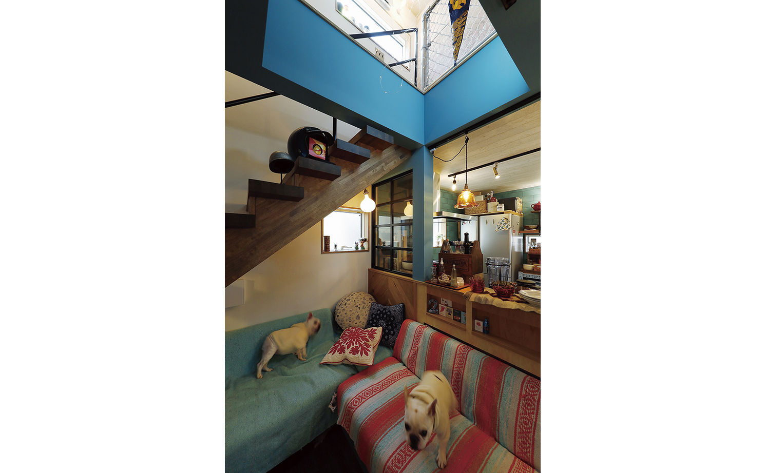 ジェネシス 【間取り有】キャンプ、バイク、アメリカ雑貨。広い土間と籠り感のあるリビング。愛犬と暮らす楽しい家の建築実例画像10