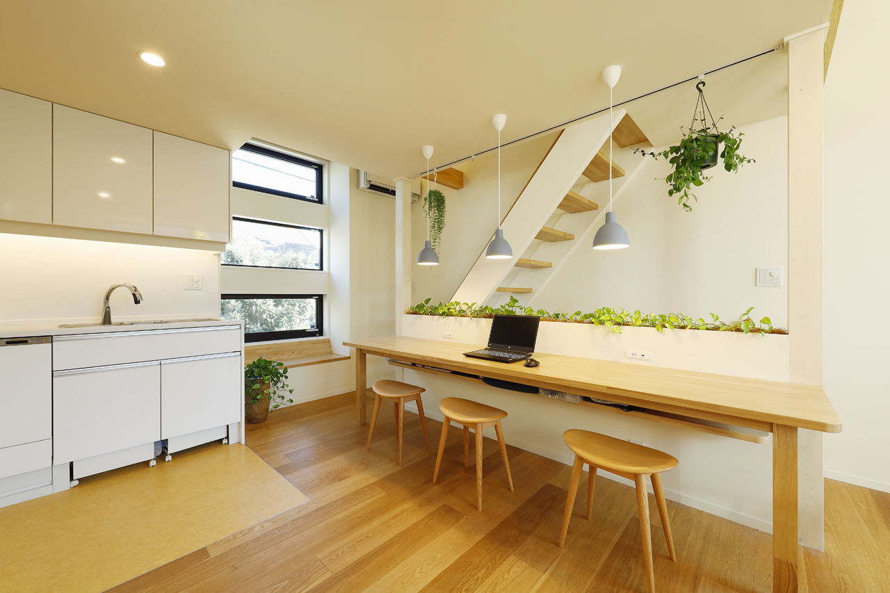 ジェネシス 【2000万円台/土地20坪/延床23.3坪/狭小/間取り図】狭い土地の小さな家。2階リビングでおしゃれな実例の建築実例画像3