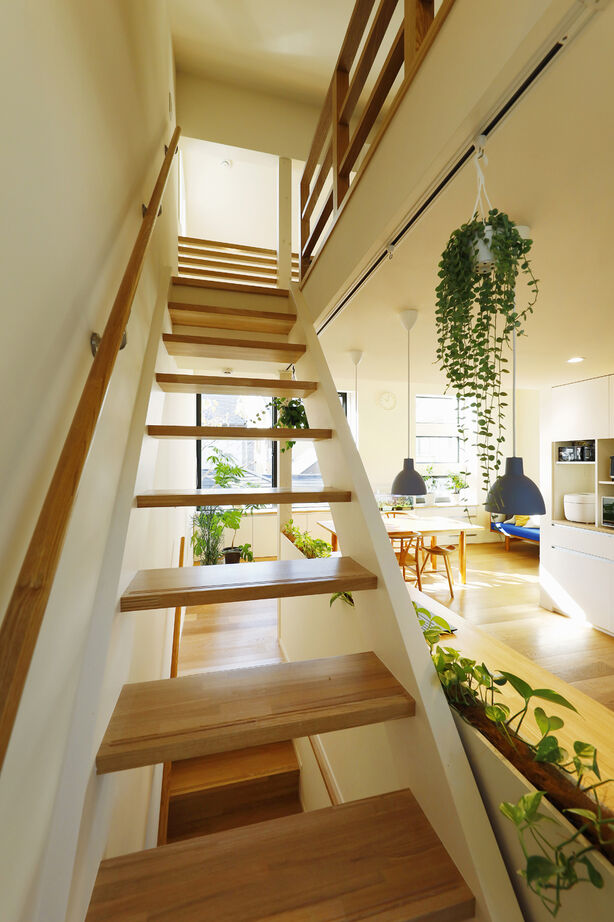 ジェネシス 【2000万円台/土地20坪/延床23.3坪/狭小/間取り図】狭い土地の小さな家。2階リビングでおしゃれな実例の建築実例画像4