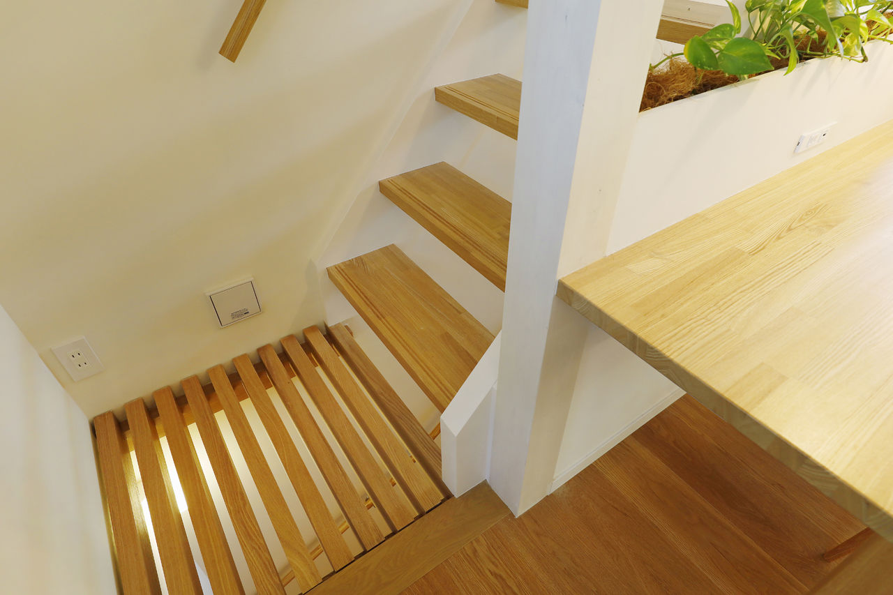 ジェネシス 【2000万円台/土地20坪/延床23.3坪/狭小/間取り図】狭い土地の小さな家。2階リビングでおしゃれな実例の建築実例画像5