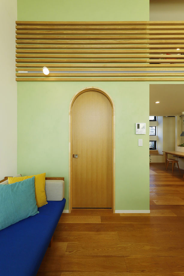 ジェネシス 【2000万円台/土地20坪/延床23.3坪/狭小/間取り図】狭い土地の小さな家。2階リビングでおしゃれな実例の建築実例画像8