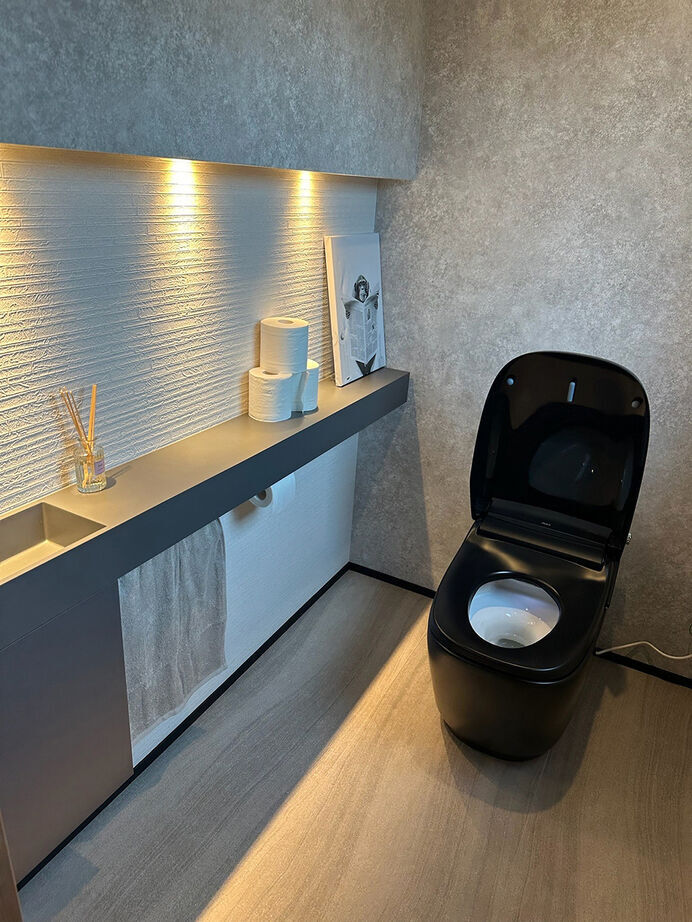 小林住工 【北広島／ビルトインガレージ／吹抜け／フリースペース】ダイナミックな吹抜けも、付加断熱工法で冬も快適！の建築実例画像10