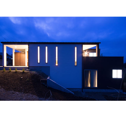 NASUホーム/那須土木 【間取り図有/52坪/2700万円】傾斜地を生かした高低差のある設計が自然豊かな景観を取り込んだ暮らしを実現の建築実例画像10