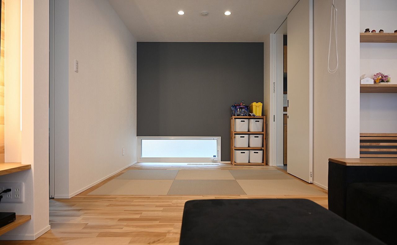 NASUホーム/那須土木 感性に響く、寛ぎと安らぎを住まいに。県北の四季を快適に暮らす高い性能と心地よいデザインを両立した平屋の建築実例画像4