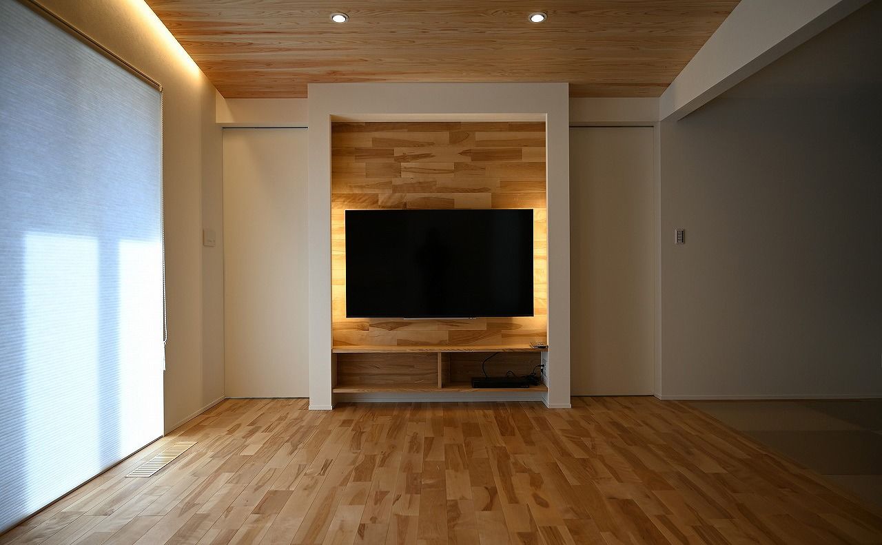 NASUホーム/那須土木 感性に響く、寛ぎと安らぎを住まいに。県北の四季を快適に暮らす高い性能と心地よいデザインを両立した平屋の建築実例画像7