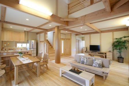 夢ハウス 車いすの為のゆとりと工夫 憧れた薪ストーブの家の建築実例画像3