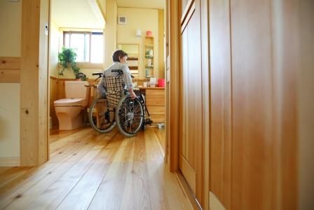 夢ハウス 車いすの為のゆとりと工夫 憧れた薪ストーブの家の建築実例画像5