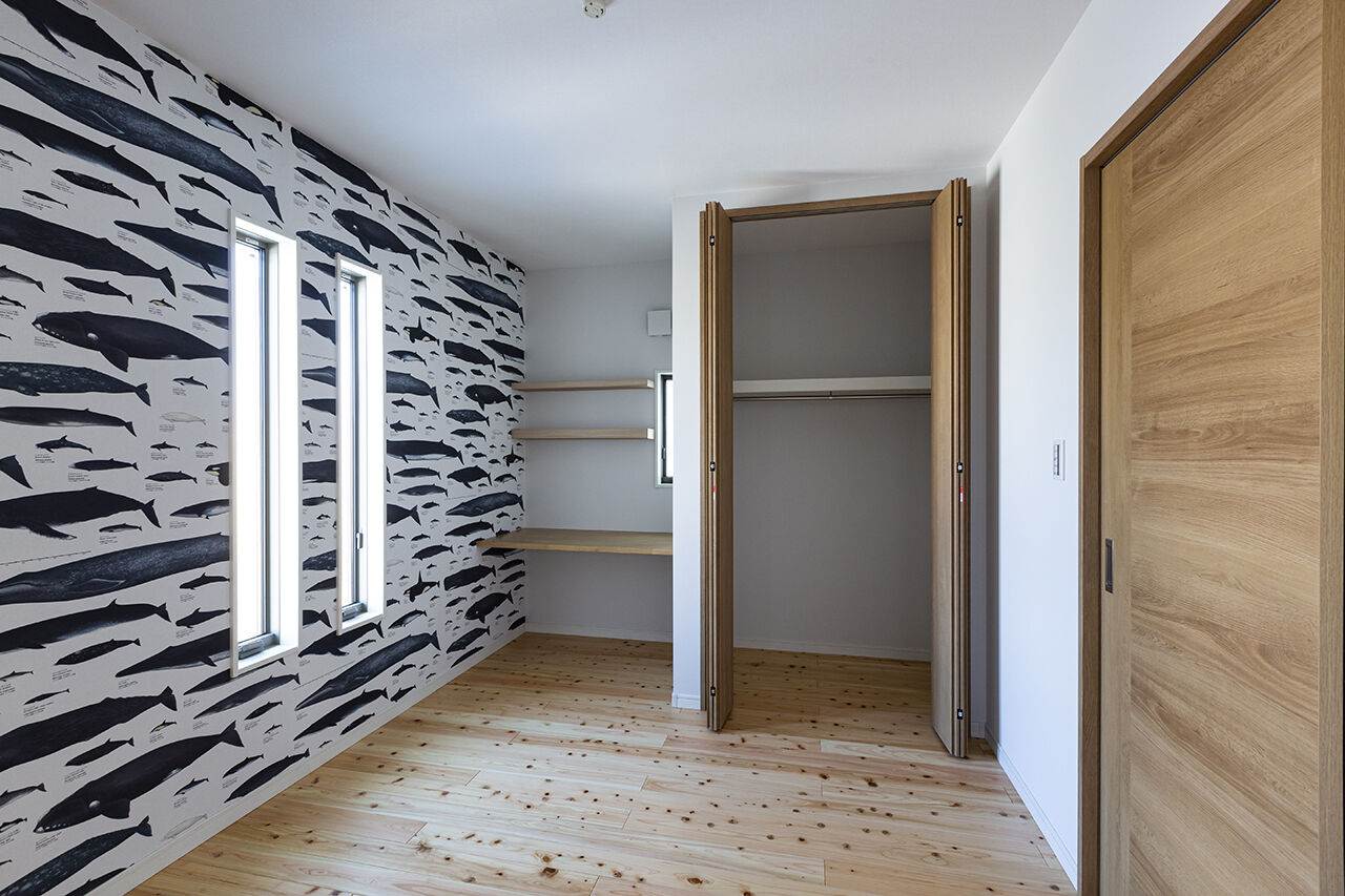 レアルハウス 【愛知県|廊下とつながる土間収納|趣味を楽しむ】収納力と利便性にもこだわった、お洒落に見せる住まいの建築実例画像10