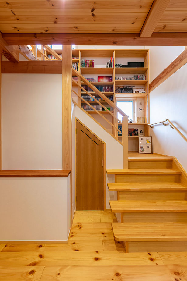 ハウジングサービス 【敷地52坪/33坪/3LDK/木70％/壁付キッチン】趣味を満喫する住まいの建築実例画像5