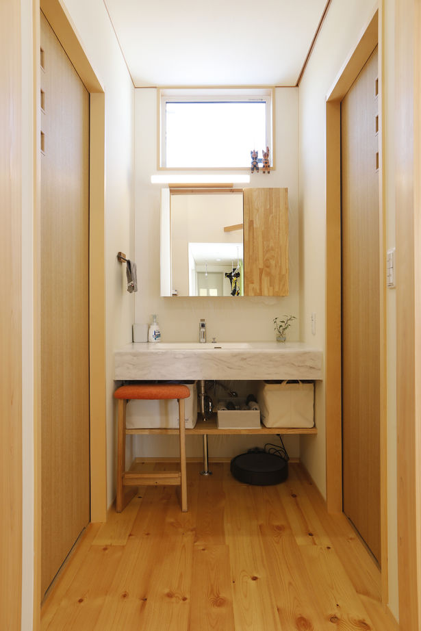 ハウジングサービス 【延床33坪/1LDK/1.5階建ての平屋】ふたり暮らしを満喫する住まいの建築実例画像7