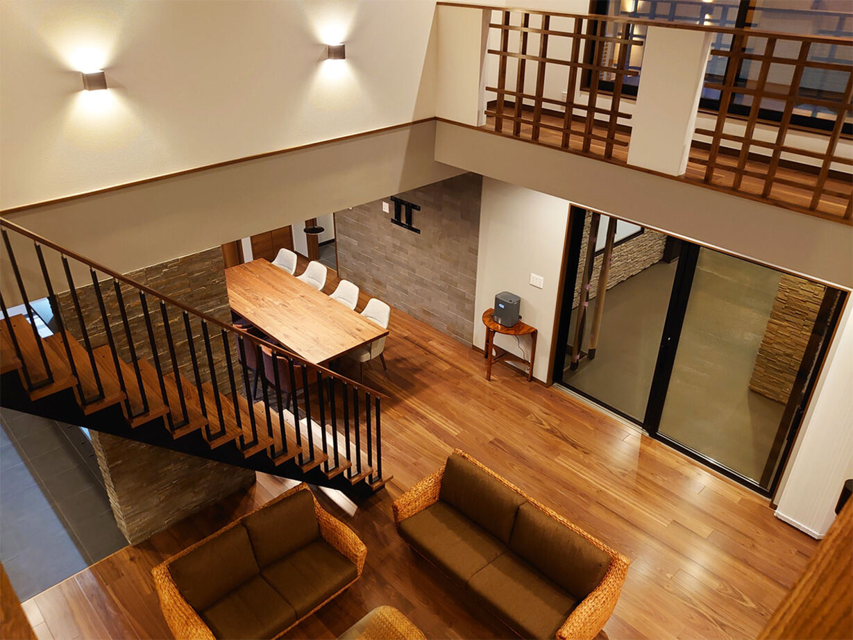 山田工務店 リゾート気分を味わえるプールのあるホテルライクな邸宅の建築実例画像6