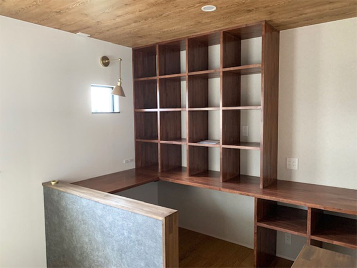 山田工務店 勾配天井で広々リビングがある平屋の住まいの建築実例画像8