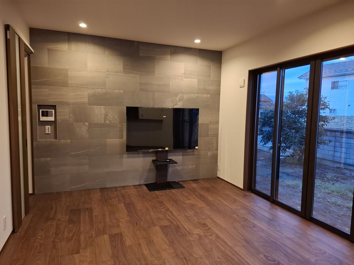 山田工務店 高級感あふれるモダンな平屋住宅の建築実例画像2