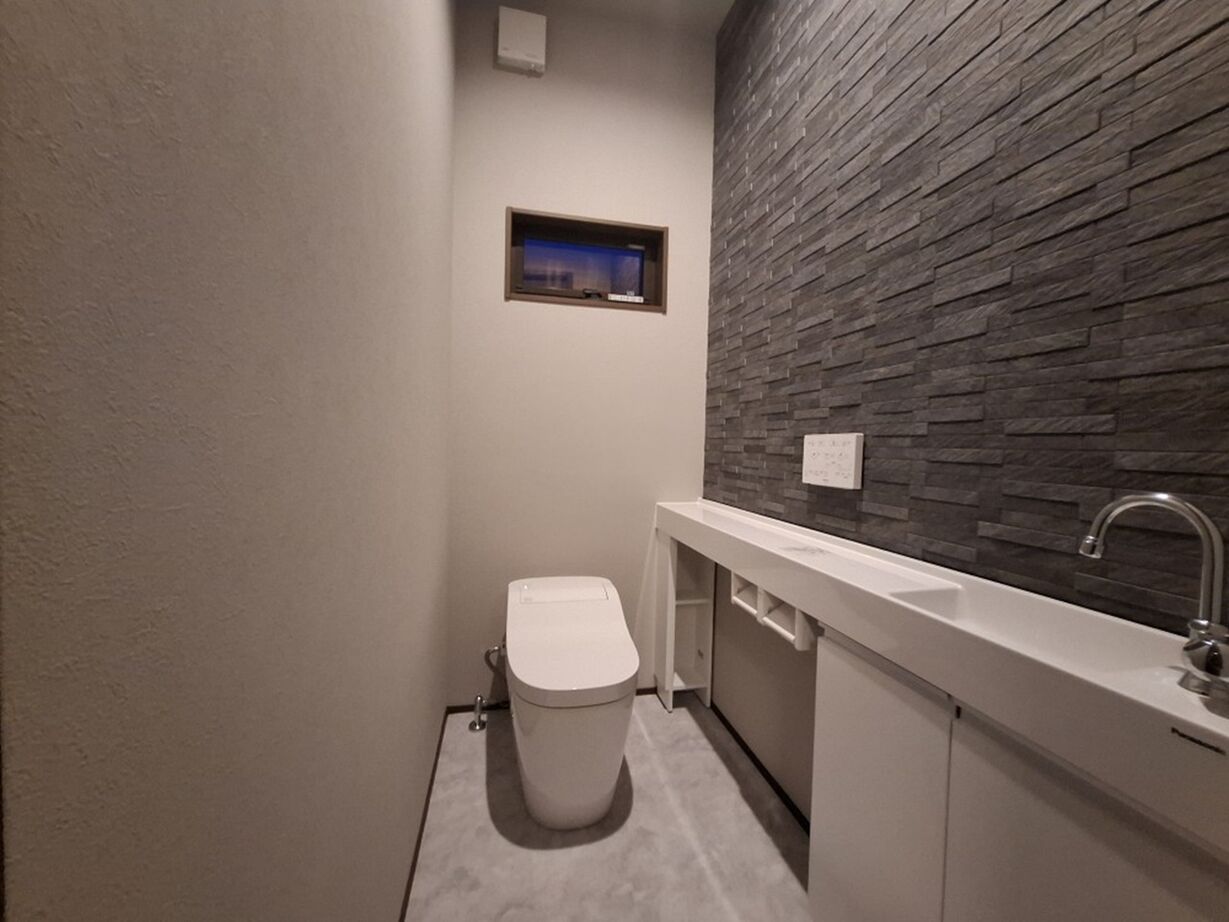 山田工務店 高級感あふれるモダンな平屋住宅の建築実例画像5