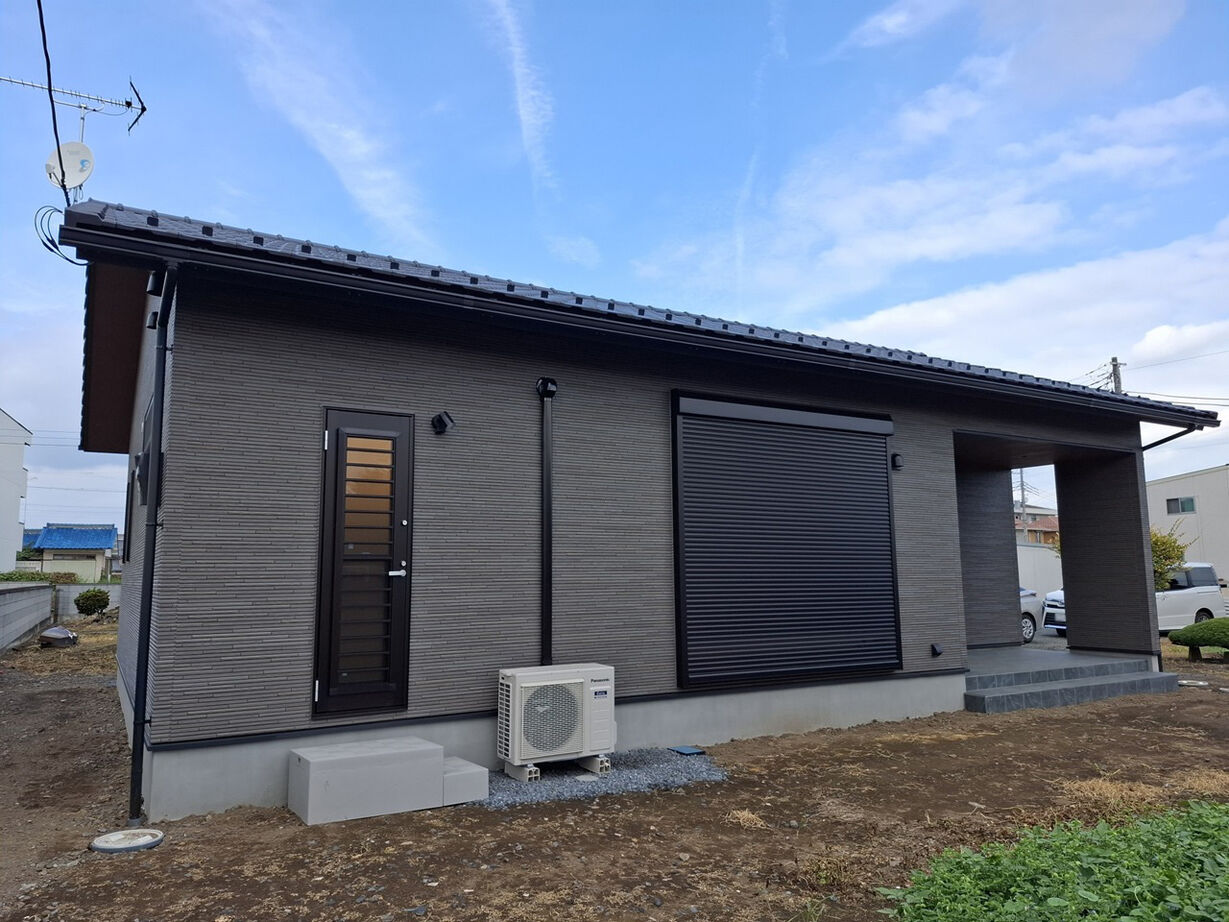 山田工務店 高級感あふれるモダンな平屋住宅の建築実例画像7