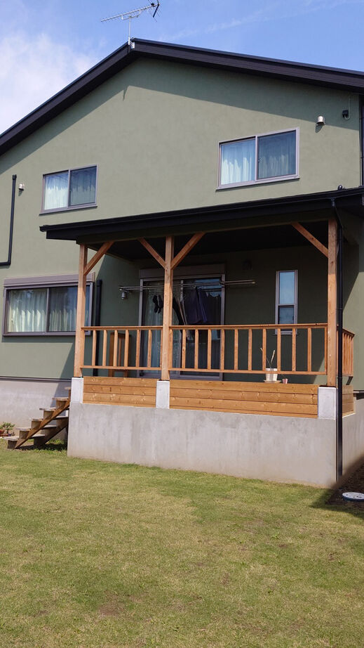 Oceansforest HOMES（豊木材株式会社） 【2000万円台/40坪/ビルトインガレージ】愛車のメンテナンスや畑仕事を満喫できる山小屋風の家の建築実例画像8