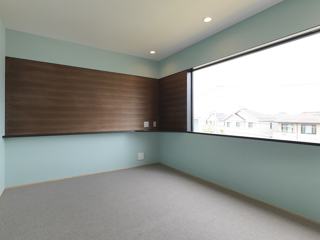 Hello architects 【ダウンフロアリビング/ウッドデッキ】こだわりとアイデアを詰め込んだ、デザインと機能性を両立した家の建築実例画像6