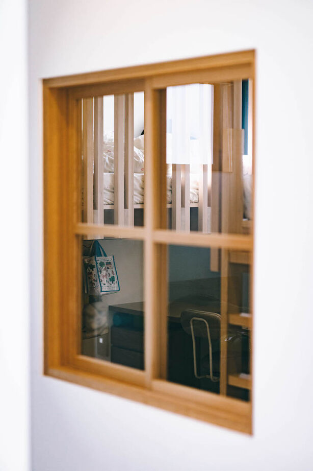 Hello architects 【2階リビング/インナーテラス】こだわりとアイデアを詰め込んだ、デザインと機能性を備えた家の建築実例画像6