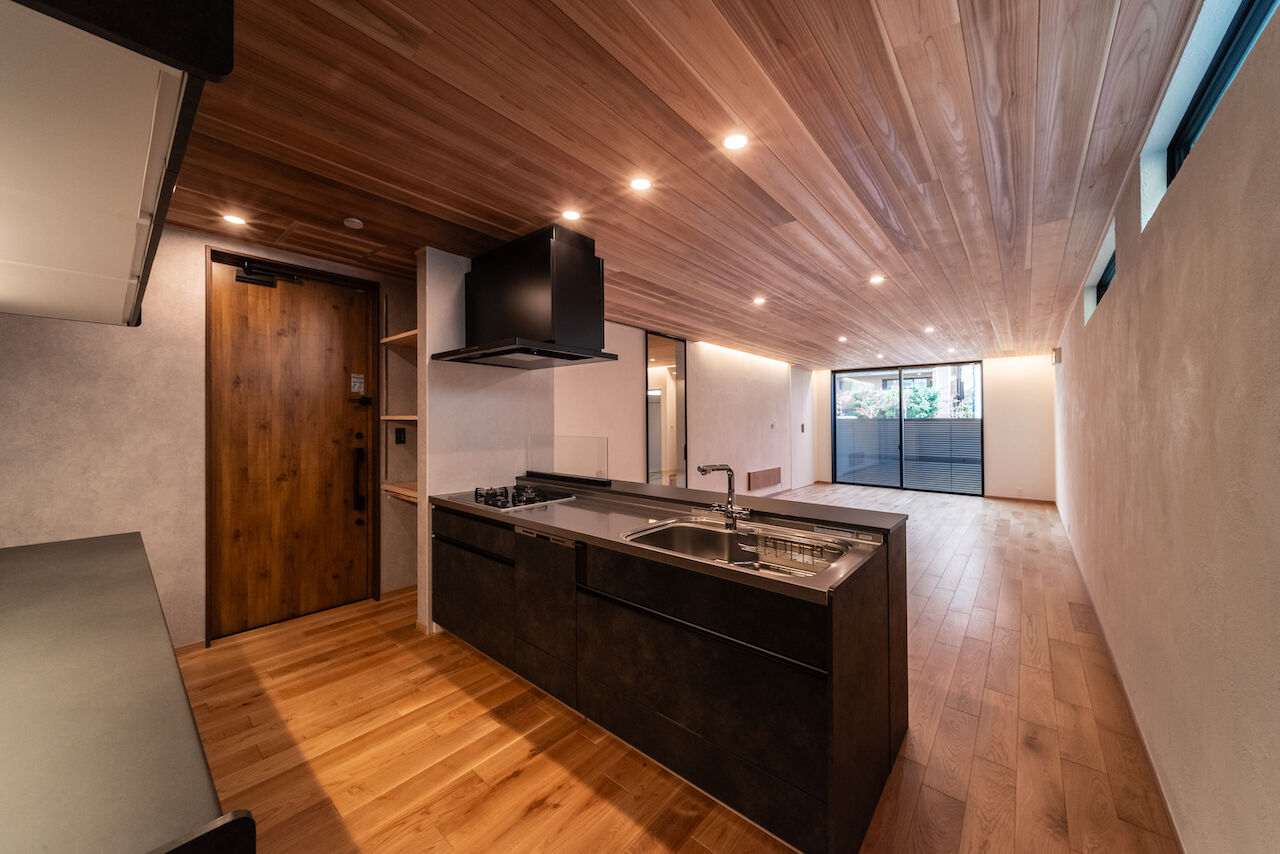 タクミ建設 【京都府/間取り有】茶室に組子細工に桐箪笥、和のしつらえに癒される開放的な木の住まいの建築実例画像2