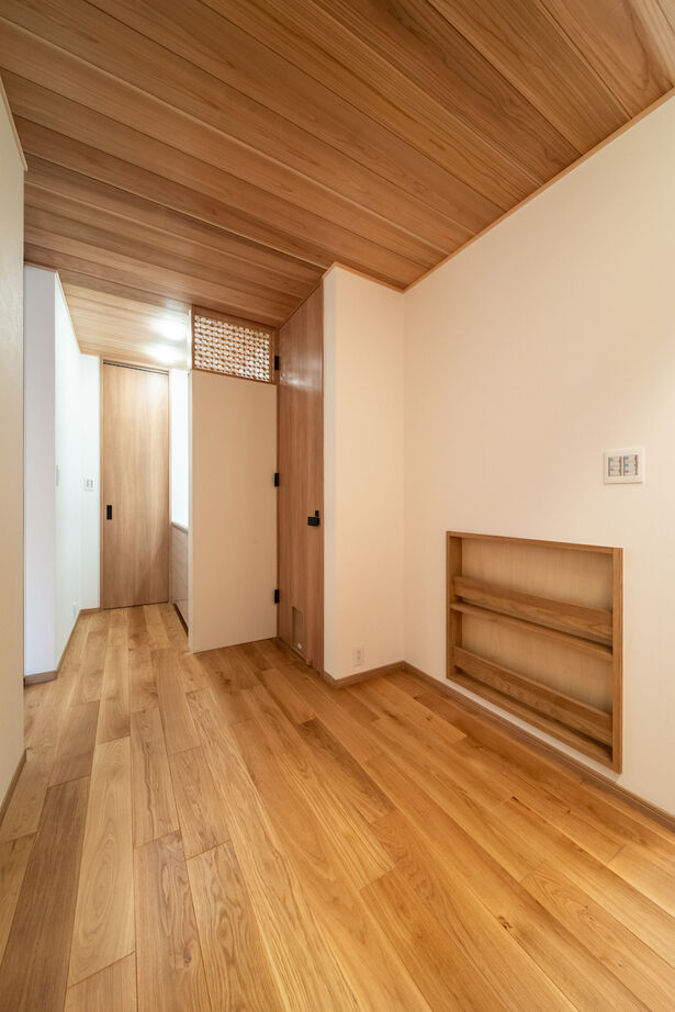 タクミ建設 【京都府/間取り有】茶室に組子細工に桐箪笥、和のしつらえに癒される開放的な木の住まいの建築実例画像6