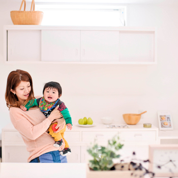 のこのこのいえ 【1480万円】コンパクトな敷地を有効活用。光がすみずみまで広がるクリアな白の家の建築実例画像9