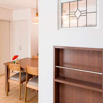 のこのこのいえ セミオーダーなのにオリジナル造作がたっぷり！外構含めて1000万円台で叶えた、カフェスタイルの可愛い家の建築実例画像3