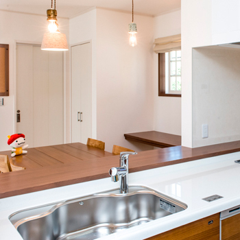 のこのこのいえ セミオーダーなのにオリジナル造作がたっぷり！外構含めて1000万円台で叶えた、カフェスタイルの可愛い家の建築実例画像7