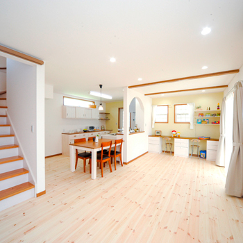 のこのこのいえ 【1000万円台/間取り図】要望通り！約30坪、収納満載。おしゃれで可愛くて子育て動線が抜群の2階建ての実例の建築実例画像5