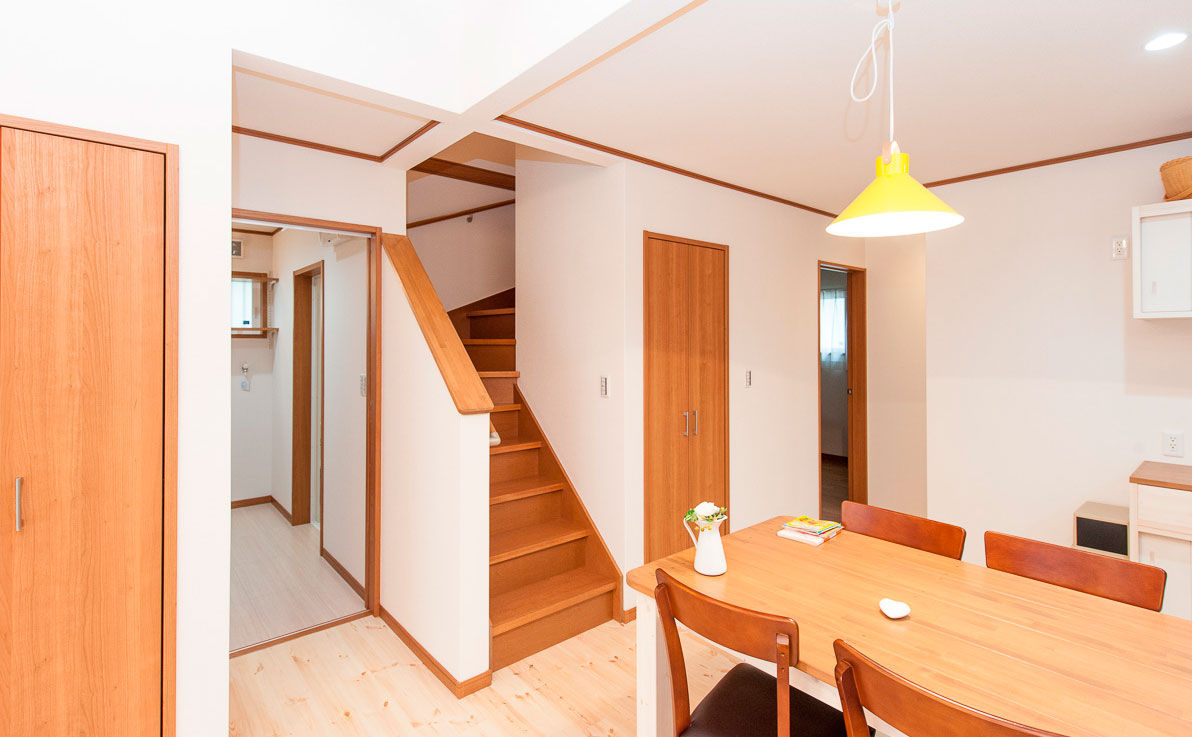 のこのこのいえ 【1000万円台/30坪/ロフト】可愛い平屋実例♪子育てしやすく、住みやすい可変性ある間取りと開放感に感激！の建築実例画像7