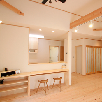 のこのこのいえ 【平屋/1000万円台/約26坪】子育てしやすいフラットな間取り!おしゃれでコンパクトな家は自然素材たっぷりの建築実例画像3