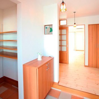 のこのこのいえ 【1700万円/間取図/3ＬＤＫ/約31坪】モデルハウスに一目惚れ！土地探しから依頼したおしゃれなカフェ風実例の建築実例画像4