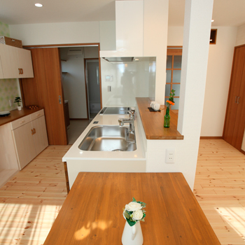 のこのこのいえ 【1700万円/間取図/3ＬＤＫ/約31坪】モデルハウスに一目惚れ！土地探しから依頼したおしゃれなカフェ風実例の建築実例画像10