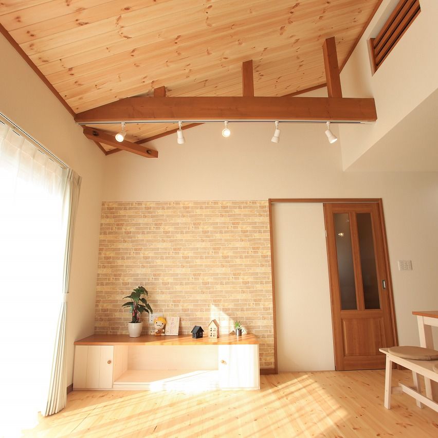 のこのこのいえ 【1000万円台/24坪３LDK＋ロフト】収納や間取りの工夫でコンパクト&家事ラクに!ナチュラルな可愛い平屋実例の建築実例画像4