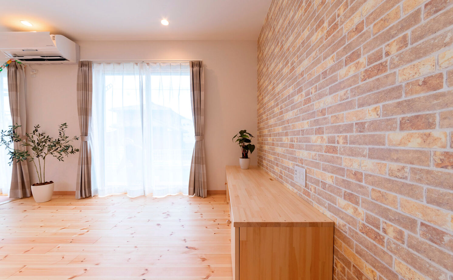 のこのこのいえ 【1600万円台｜間取り図有】畳のあるLDKは気楽に寝転べて幸せ。手づくり家具も叶った！土間収納のある実例の建築実例画像14