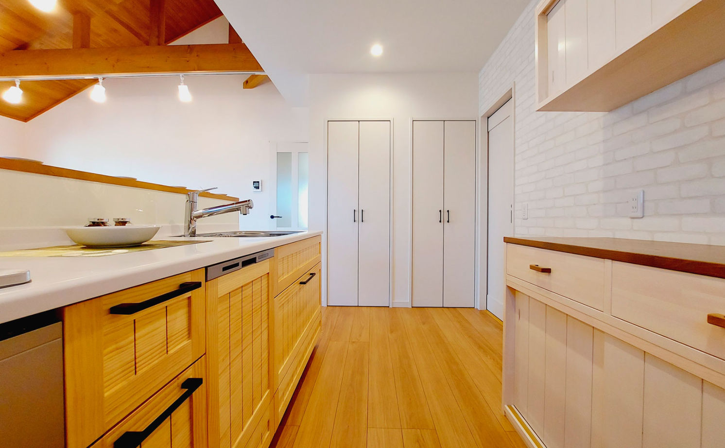 のこのこのいえ 【1000万円台×23坪×可愛い平屋｜間取り図あり】大型犬と過ごせる勾配天井のLDK 、３つの独立した洋室も！の建築実例画像5