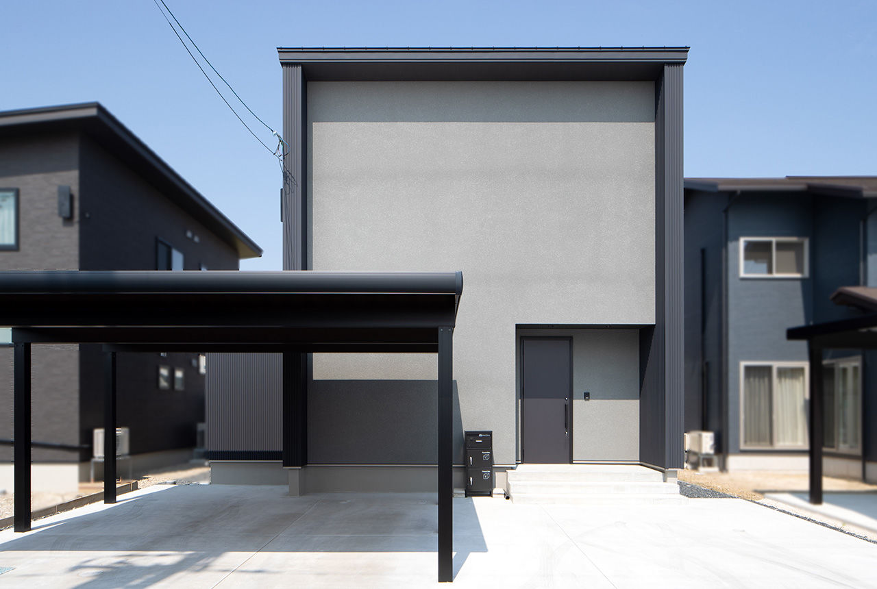 タカノホーム 【2160万円/スキップフロア/間取り図】明るく開放的な吹き抜けと遊び心ある中2階、木の香りに包まれる家の建築実例画像9