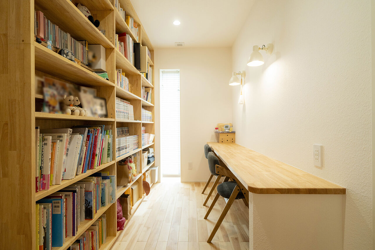 タカノホーム 【2000万円台/30坪台/4LDK/平屋/スタディコーナー】家族が集う空間と快適動線に大満足の平屋の建築実例画像5