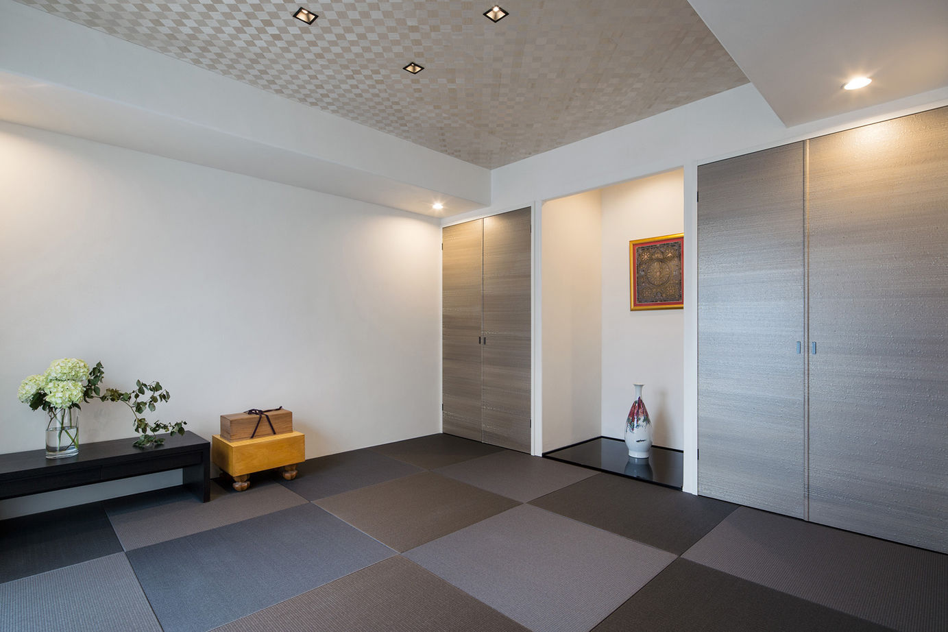 三菱地所ホーム リビングの大空間を実現した平屋風2階建て。全館空調で24時間換気しながら室内は季節を問わず快適の建築実例画像10