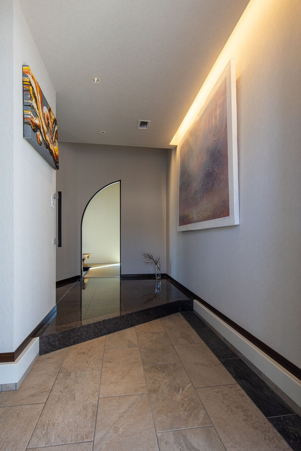 三菱地所ホーム アート感覚あふれるモダンな平屋。あまりの心地よさに、つい長居する来客が多い住まいの建築実例画像7