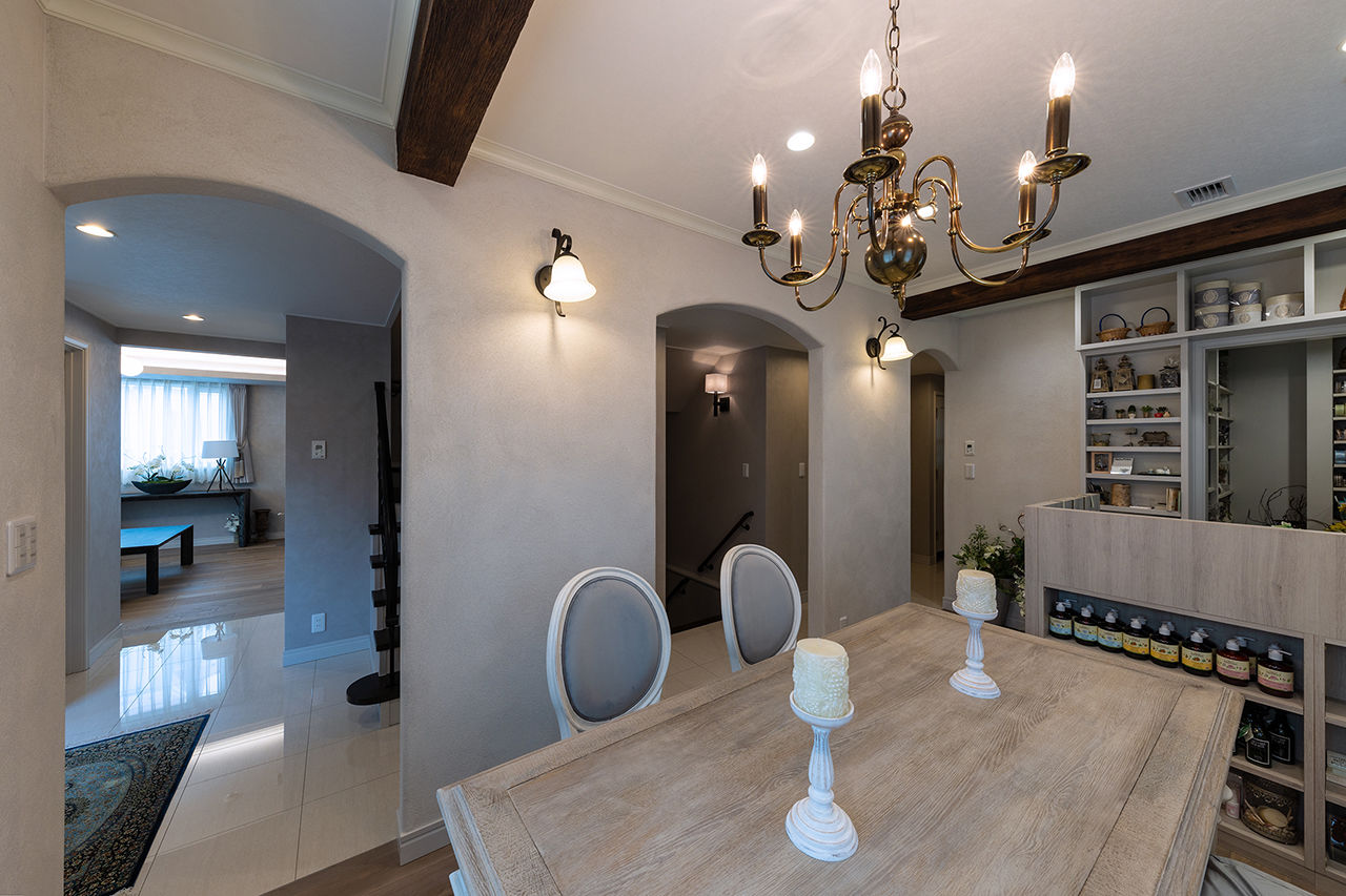 三菱地所ホーム 地下のシアタールームや、フラワーサロンスペースなど、理想のライフスタイルをトコトン形にした住まいの建築実例画像4