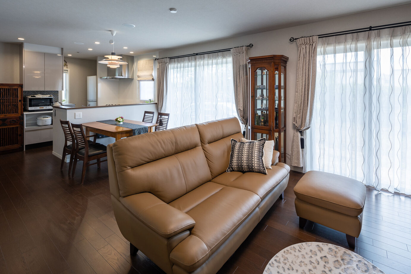 三菱地所ホーム 「今まで経験したことのない気持ちの良い環境！」。いつも快適な、趣味を楽しむ平屋の暮らしの建築実例画像4