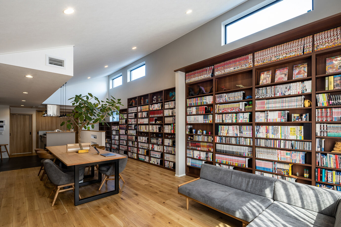 三菱地所ホーム 「心も身体も癒されて」。本好き＋猫好きの施主がかなえた、遊び心が弾む住まいの建築実例画像4