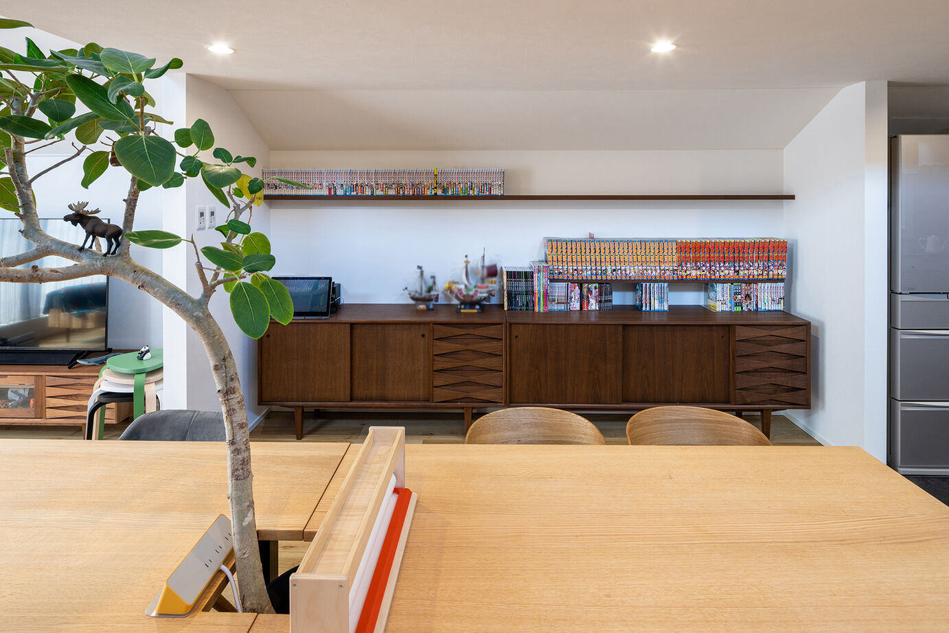 三菱地所ホーム 「心も身体も癒されて」。本好き＋猫好きの施主がかなえた、遊び心が弾む住まいの建築実例画像7