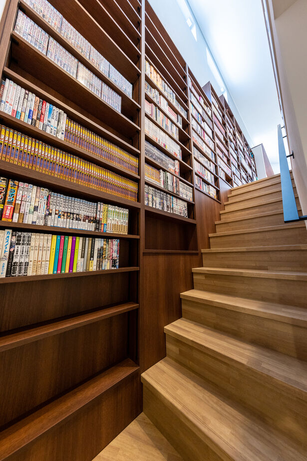 三菱地所ホーム 「心も身体も癒されて」。本好き＋猫好きの施主がかなえた、遊び心が弾む住まいの建築実例画像18