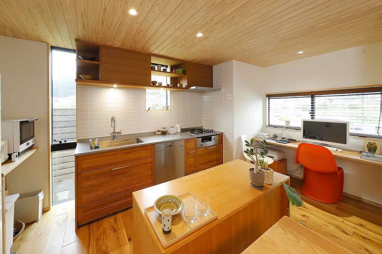 おばま工務店 in 小浜ヴィレッジ 【平屋／21.9坪】薪ストーブのある平屋の建築実例画像2