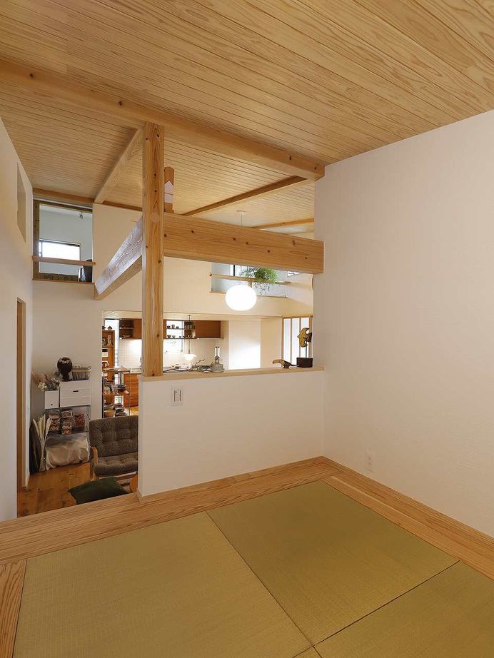 おばま工務店 in 小浜ヴィレッジ 【平屋／21.9坪】薪ストーブのある平屋の建築実例画像7