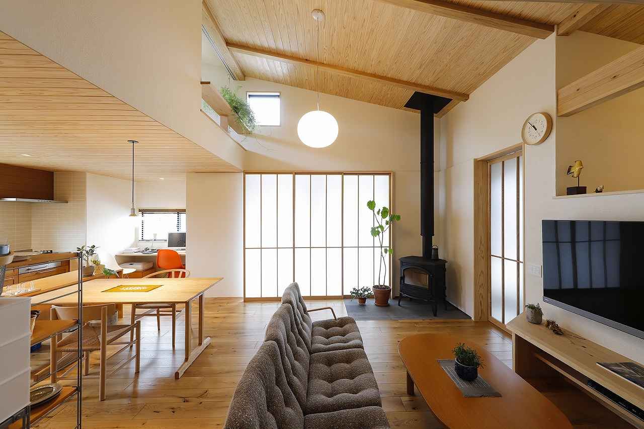 おばま工務店 in 小浜ヴィレッジ 【平屋／21.9坪】薪ストーブのある平屋の建築実例画像8