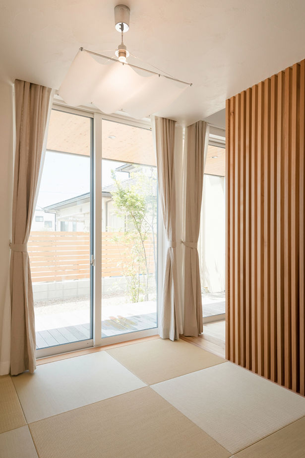 アイジースタイルハウス 【自然素材×シンプル】庭に面した窓を大きく、仕切りは少なく。外と、家族と、シームレスにつながる家の建築実例画像15