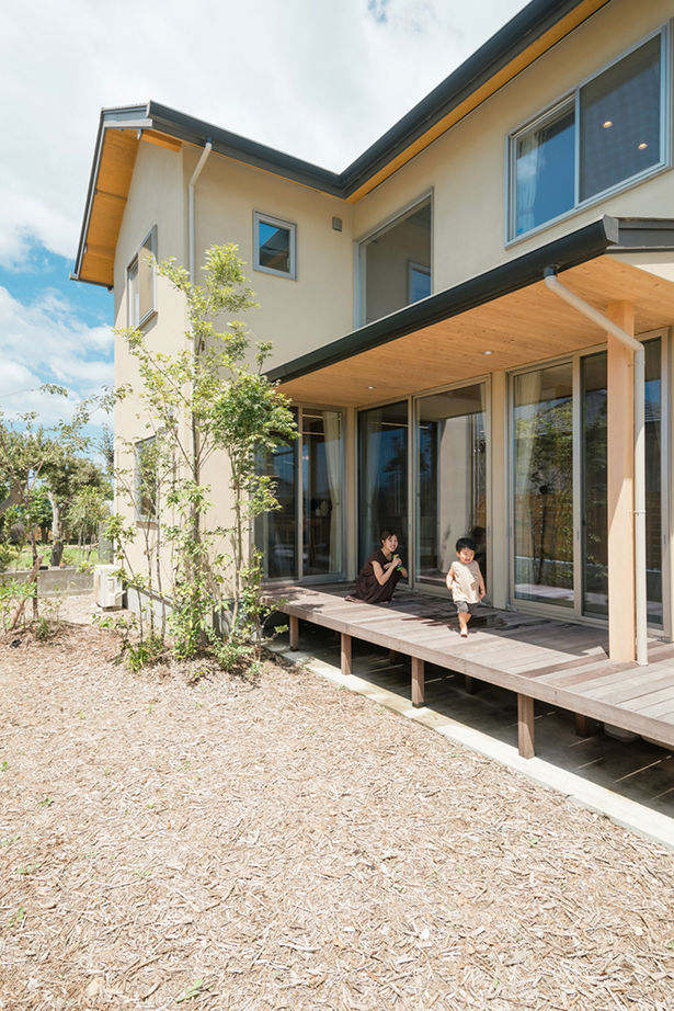 アイジースタイルハウス 【自然素材×シンプル】庭に面した窓を大きく、仕切りは少なく。外と、家族と、シームレスにつながる家の建築実例画像17
