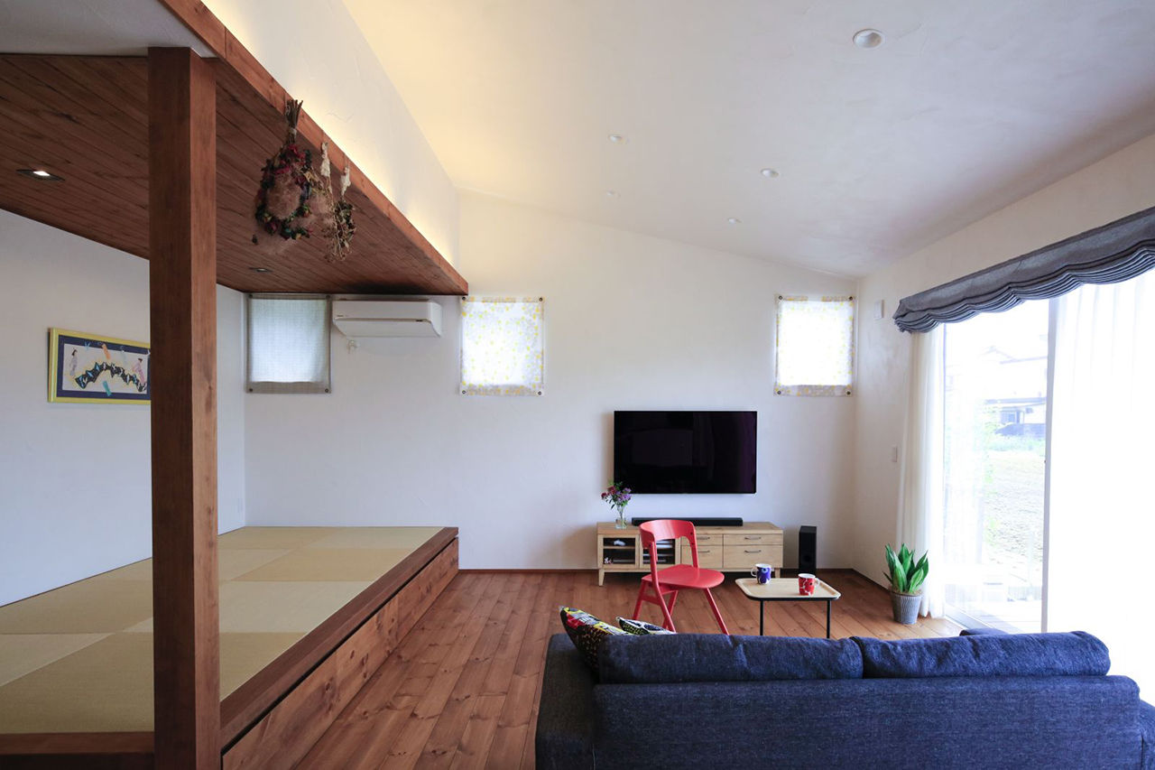 アイジースタイルハウス 【平屋×バリアフリー】木と漆喰の温もりに心癒される、車椅子でもストレス無く暮らせる平屋の建築実例画像3